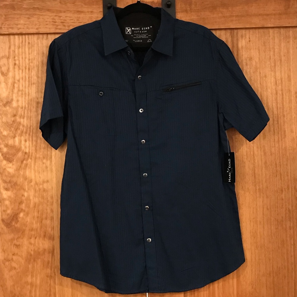 Men’s Short Sleeve button down